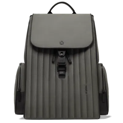 Rimowa Nylon Flap Backpack Large In Slate Grey