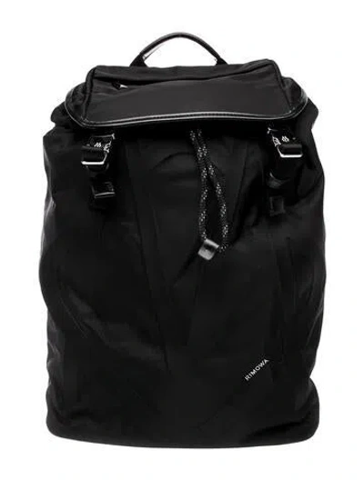 Pre-owned Rimowa Nylon Backpack In Black