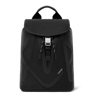 Rimowa Nylon Flap Backpack Small In Black