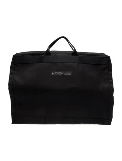 Pre-owned Rimowa Nylon Garment Bag In Black