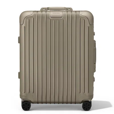 Rimowa Original Cabin Plus Suitcase In Titanium