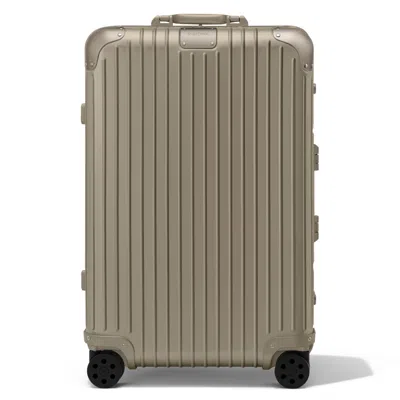 Rimowa Original Check-in M Suitcase In Titanium