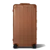 Rimowa Original Trunk Plus Large Check-in Suitcase In Bronze_brown
