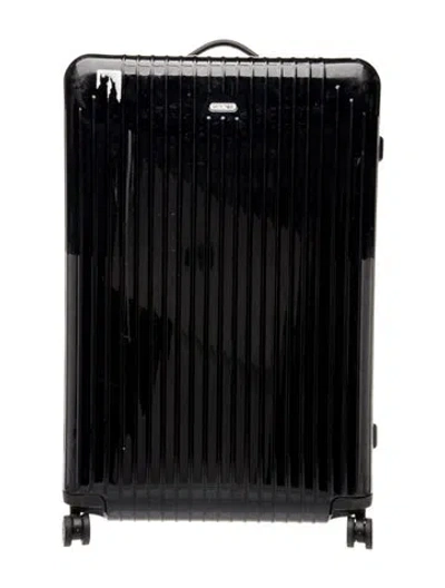 Pre-owned Rimowa Pvc Suitcase In Black