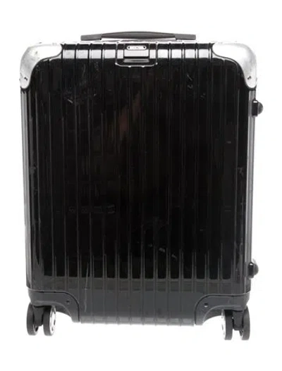Pre-owned Rimowa Rolling Suitcase In Black