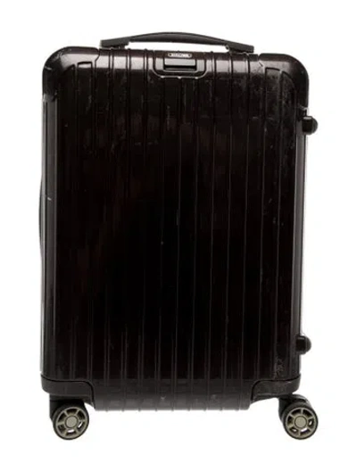 Pre-owned Rimowa Rolling Suitcase In Brown