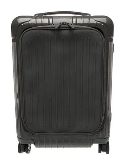 Pre-owned Rimowa Rolling Suitcase In Green