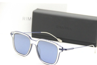 Pre-owned Rimowa Rw 40009i 90v Transparent Blue Authentic Sunglasses W/case 52-18