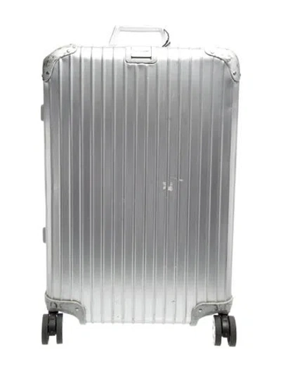 Pre-owned Rimowa Silver Hard-anodized Aluminum Suitcase