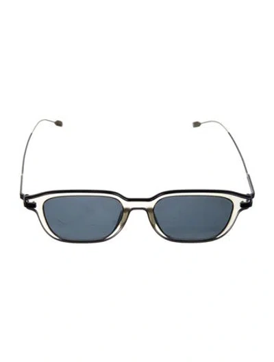 Pre-owned Rimowa Square Tinted Sunglasses In Blue