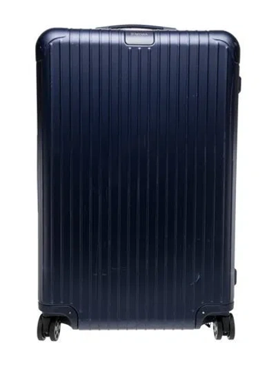 Pre-owned Rimowa Suitcase In Blue