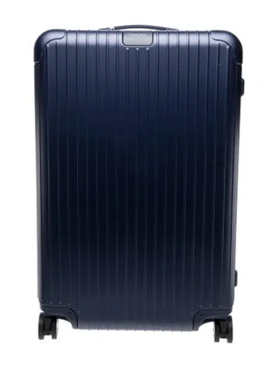 Pre-owned Rimowa Suitcase In Blue