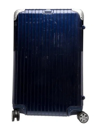 Pre-owned Rimowa Suitcase In Blue