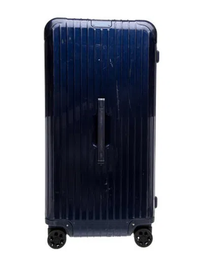 Pre-owned Rimowa Suitcase In Blue