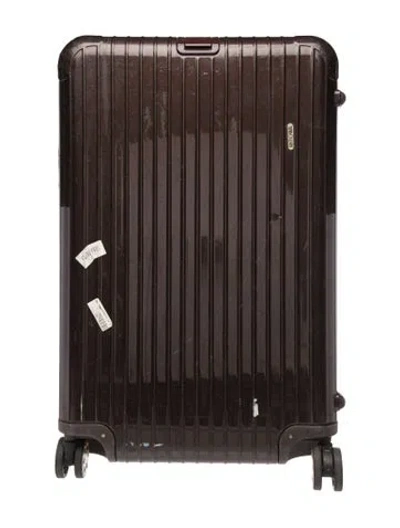 Pre-owned Rimowa Suitcase In Brown