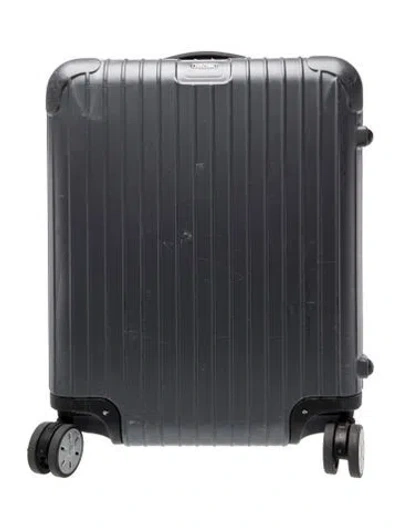 Pre-owned Rimowa Suitcase In Gray
