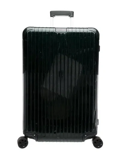 Pre-owned Rimowa Suitcase In Green