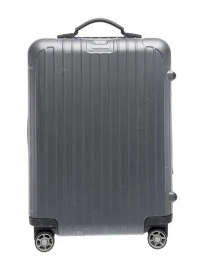 Pre-owned Rimowa Suitcase In Grey