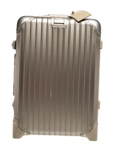 Pre-owned Rimowa Suitcase In Neutral
