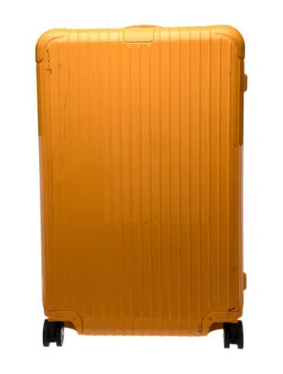 Pre-owned Rimowa Suitcase In Orange