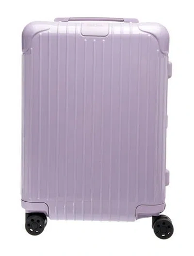 Pre-owned Rimowa Suitcase In Purple