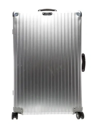 Pre-owned Rimowa Suitcase In Silver