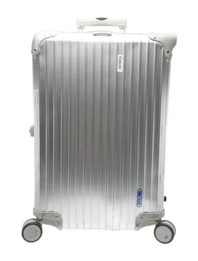 Pre-owned Rimowa Suitcase In Silver