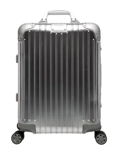 Pre-owned Rimowa Suitcase In Silver