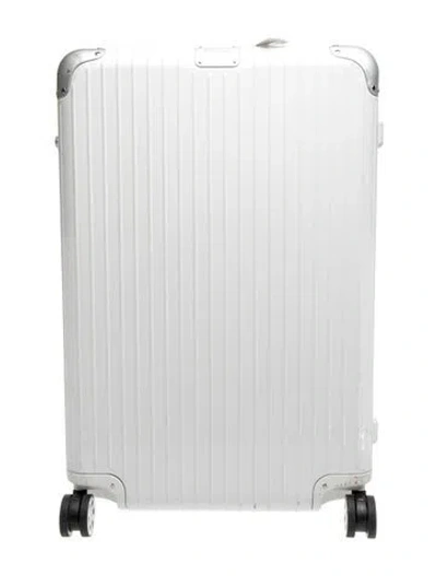 Pre-owned Rimowa Suitcase In White