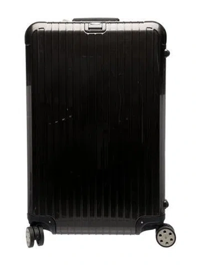 Pre-owned Rimowa Travel Suitcase In Brown