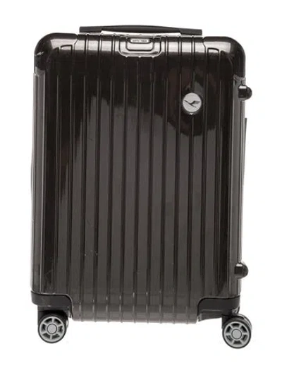 Pre-owned Rimowa Travel Suitcase In Gray