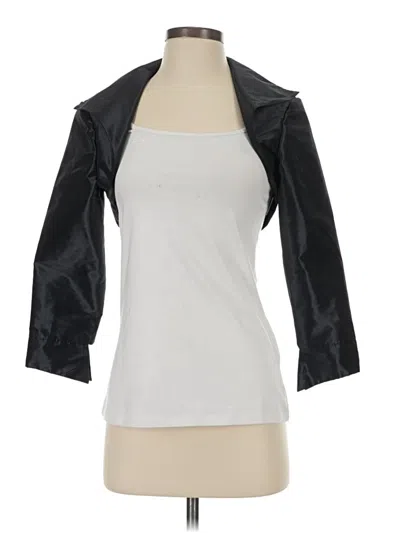Pre-owned Rina Di Montella Jacket In Silver
