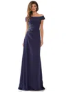 Rina Di Montella Long Formal Dress 2806 In Blue