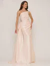 Rina Di Montella Long Strapless Formal Dress 2750 In Neutral