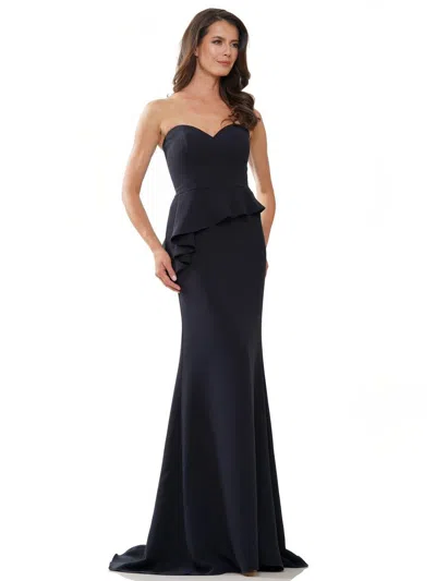 Rina Di Montella Rd2948 Long Formal Dress In Blue