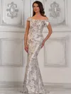 Rina Di Montella Rd3106 Long Fitted Formal Evening Dress In Multi