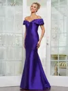 Rina Di Montella Rd3254 Long 3d Floral Fitted Formal Dress In Purple