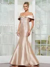 Rina Di Montella Rd3257 Long Fitted Formal Plus Size Dress In Gold