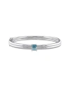 Rina Limor 0.80 Ct. Tw. Sky Blue Topaz Bangle Bracelet