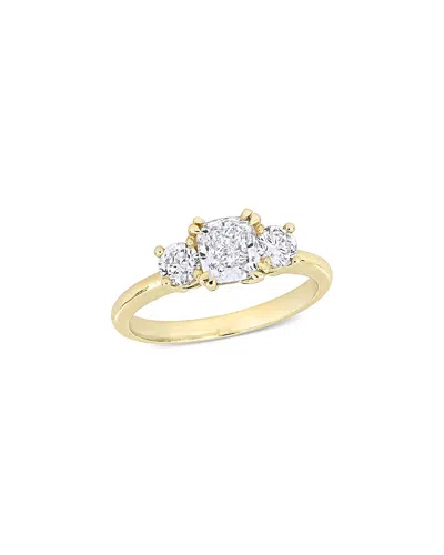 Rina Limor 1 1/2 Ct. Tw. Diamond Engagement Ring In 14k Yello In Gold