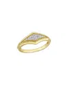 Rina Limor 10k 0.1 Ct. Tw. Diamond Ring