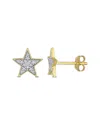 Rina Limor 10k 0.1 Ct. Tw. Diamond Star Earrings