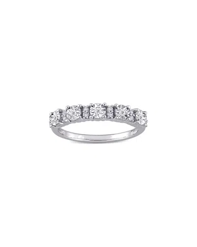 Rina Limor 10k 0.10 Ct. Tw. Diamond Anniversary Band