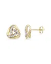 Rina Limor 10k 0.18 Ct. Tw. Diamond Studs