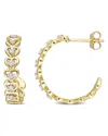 Rina Limor 10k 0.21 Ct. Tw. Diamond Earrings
