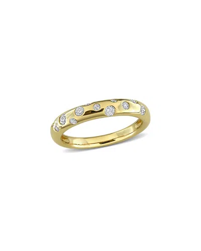 Rina Limor 10k 0.31 Ct. Tw. Diamond Band Ring In Gold
