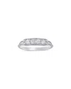 Rina Limor 10k 0.32 Ct. Tw. Diamond Bar Ring