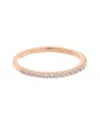 Rina Limor 10k 0.36 Ct. Tw. Sapphire Half-eternity Ring