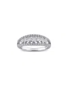 Rina Limor 10k 0.49 Ct. Tw. Diamond Semi-eternity Ring