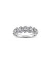 Rina Limor 10k 0.50 Ct. Tw. Diamond Semi-eternity Ring